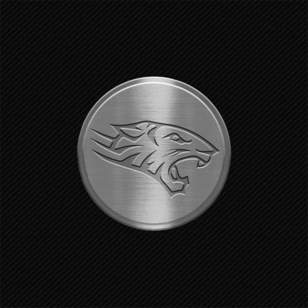 Towson University Tiger Head button