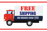 Free Shipping over $50