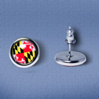 Maryland Flag Earrings